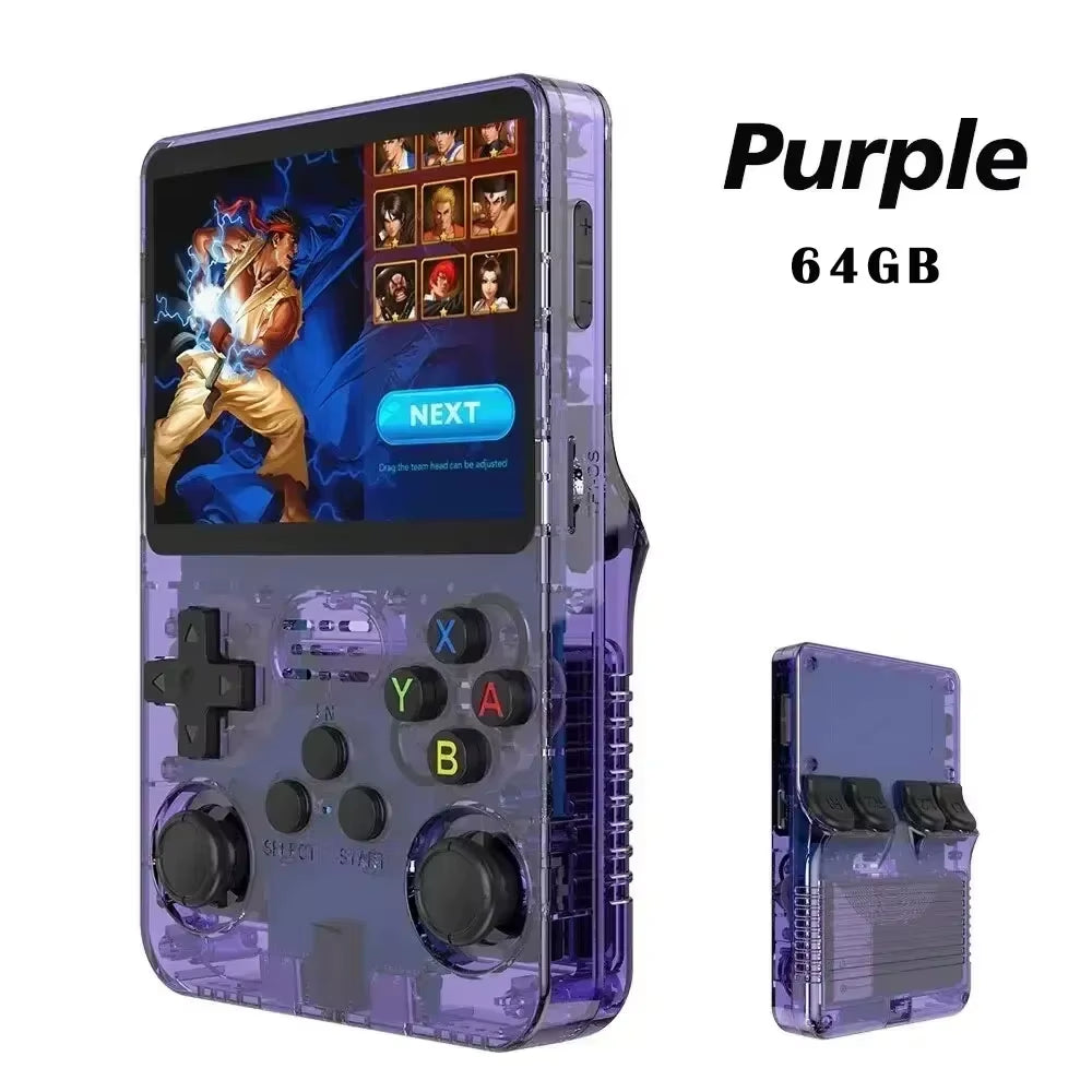 R36S Retro Handheld Video Game Console 64GB 15000+Games