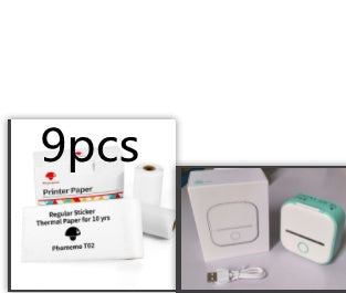 Portable Mini Thermal Label Printer Bluetooth