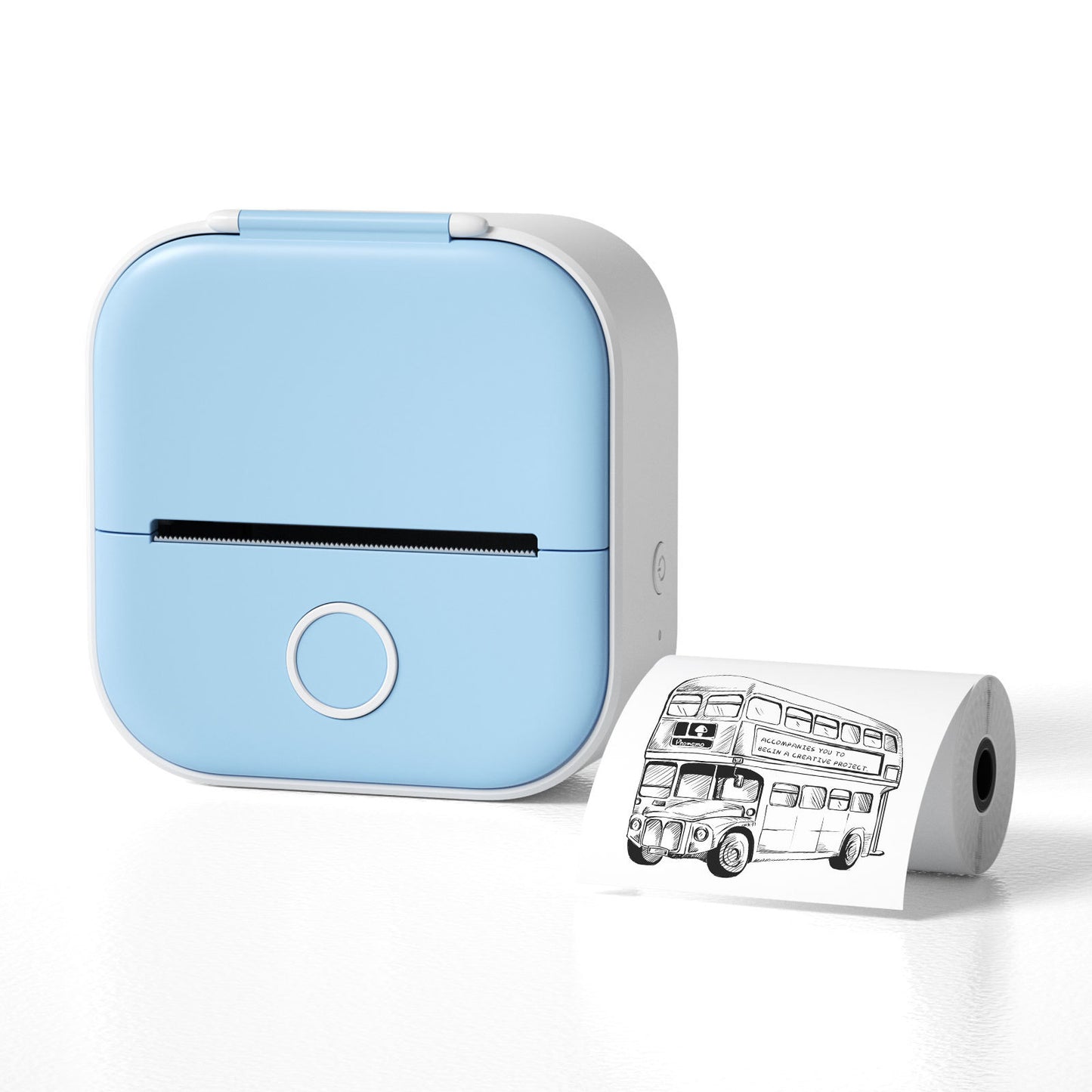 Portable Mini Thermal Label Printer Bluetooth