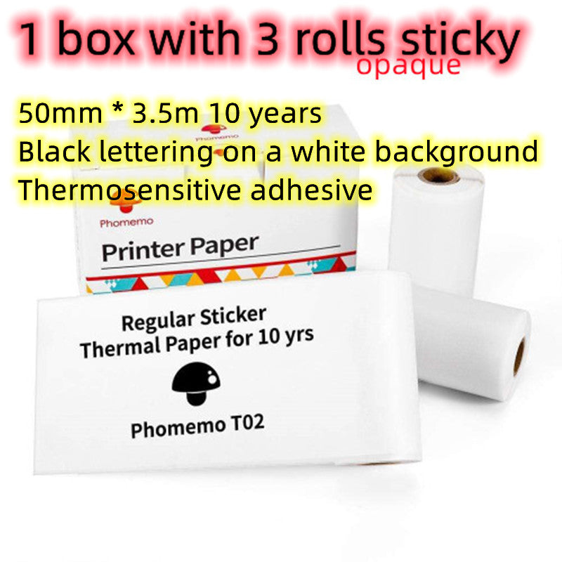 Portable Mini Thermal Label Printer Bluetooth