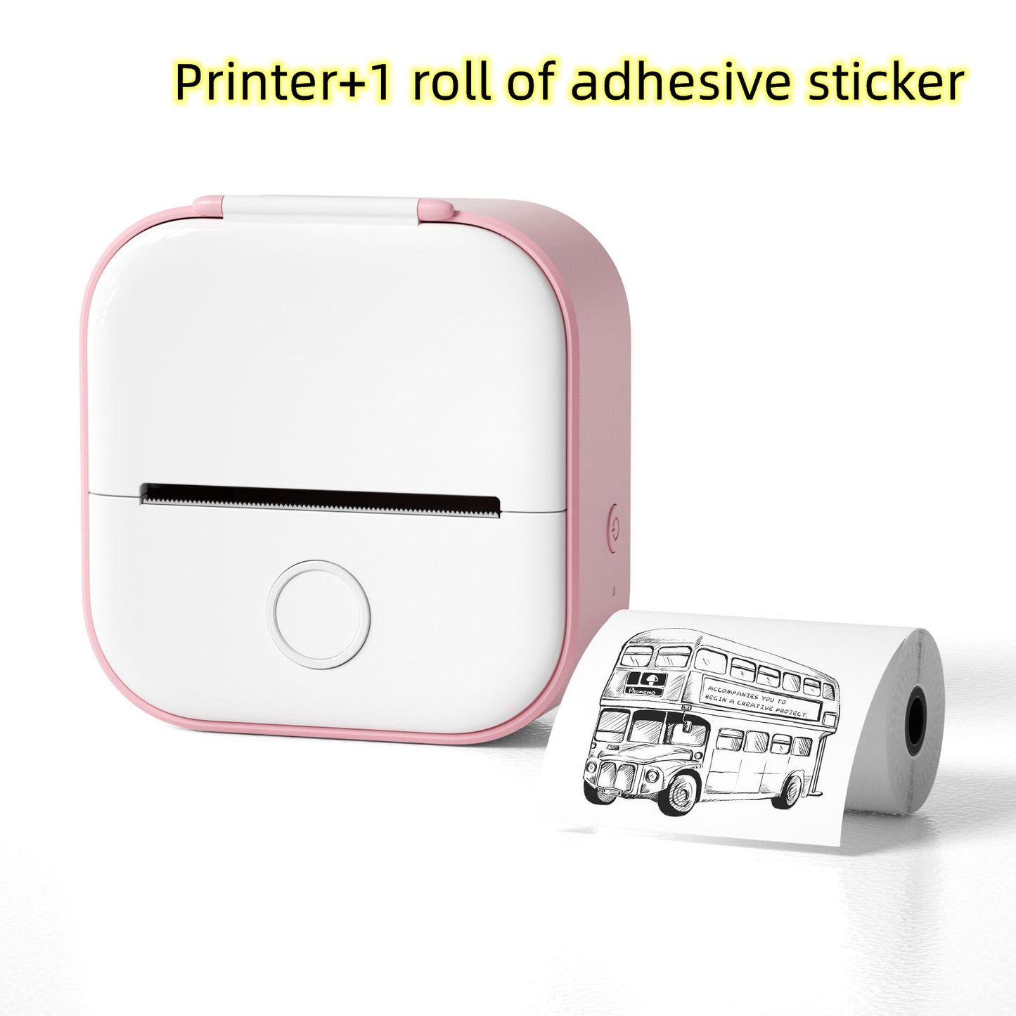 Portable Mini Thermal Label Printer Bluetooth