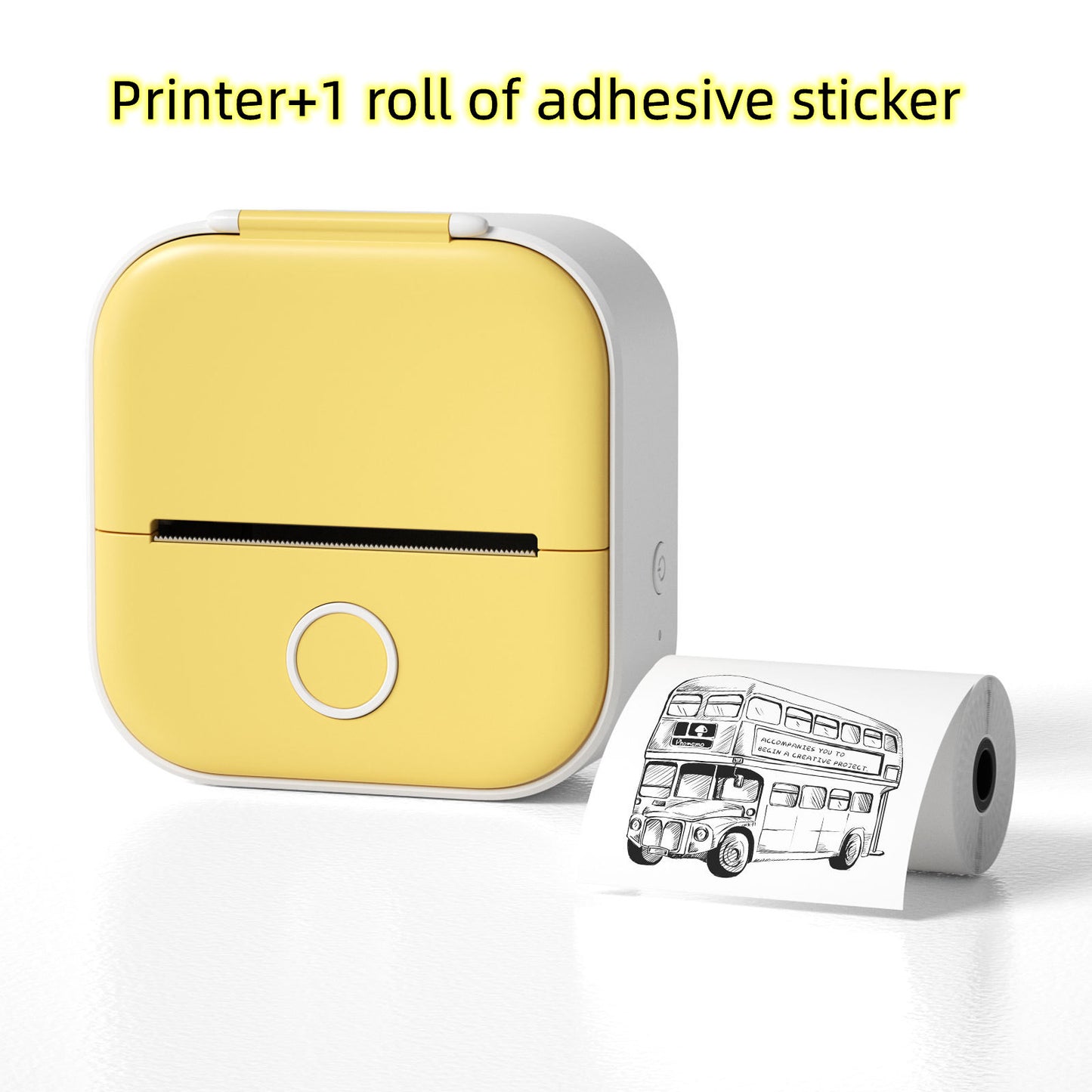 Portable Mini Thermal Label Printer Bluetooth